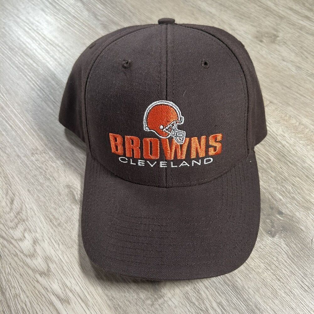 Vintage‎ Cleveland Browns Hat Snapback NFL Football Twins Enterprise Brown Cap